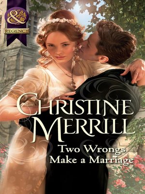 cover image of Two Wrongs Make a Marriage